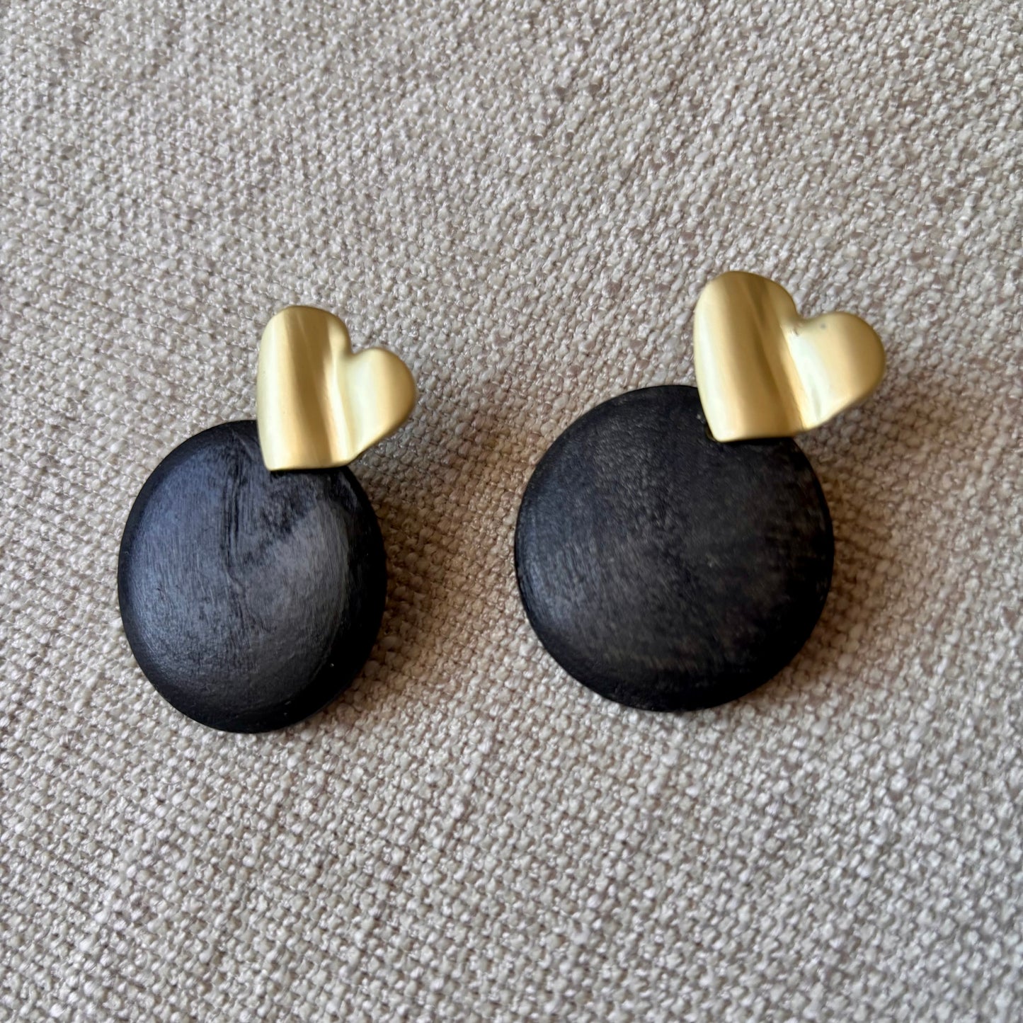 NEW! Onyx Love Earrings