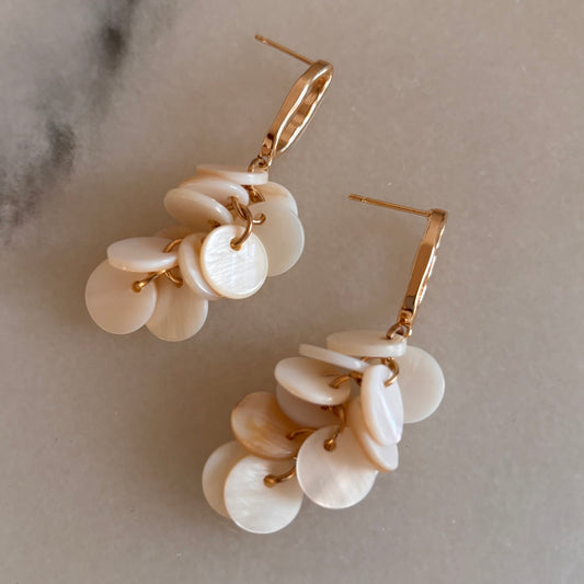 flora pearl earrings